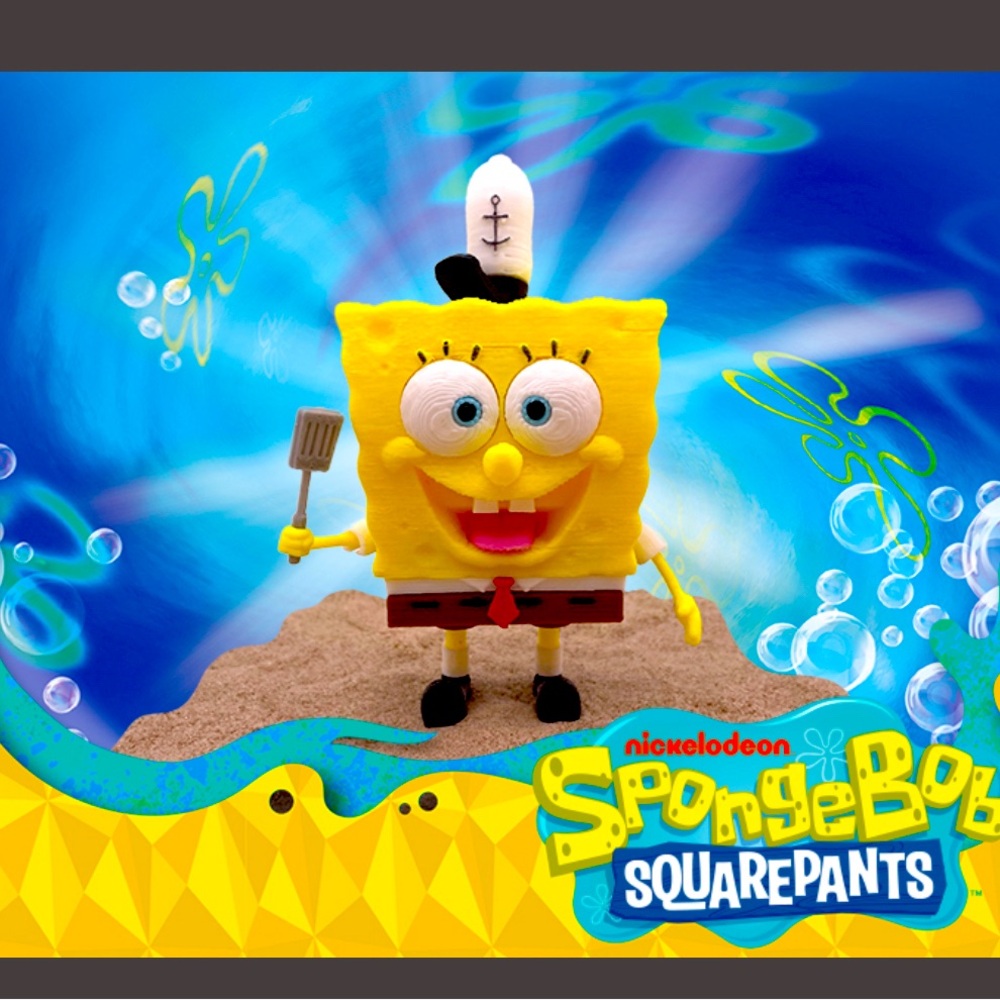 SpongeBob 3d printed figure